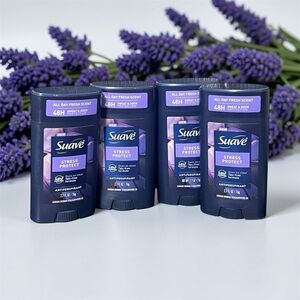 Suave Stress Protect Antiperspirant - Purple and Blue